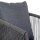 Gartenstühle 4er-Set Salerno dunkelgrau/schwarz