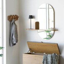 Wandgarderobe Caltra natur